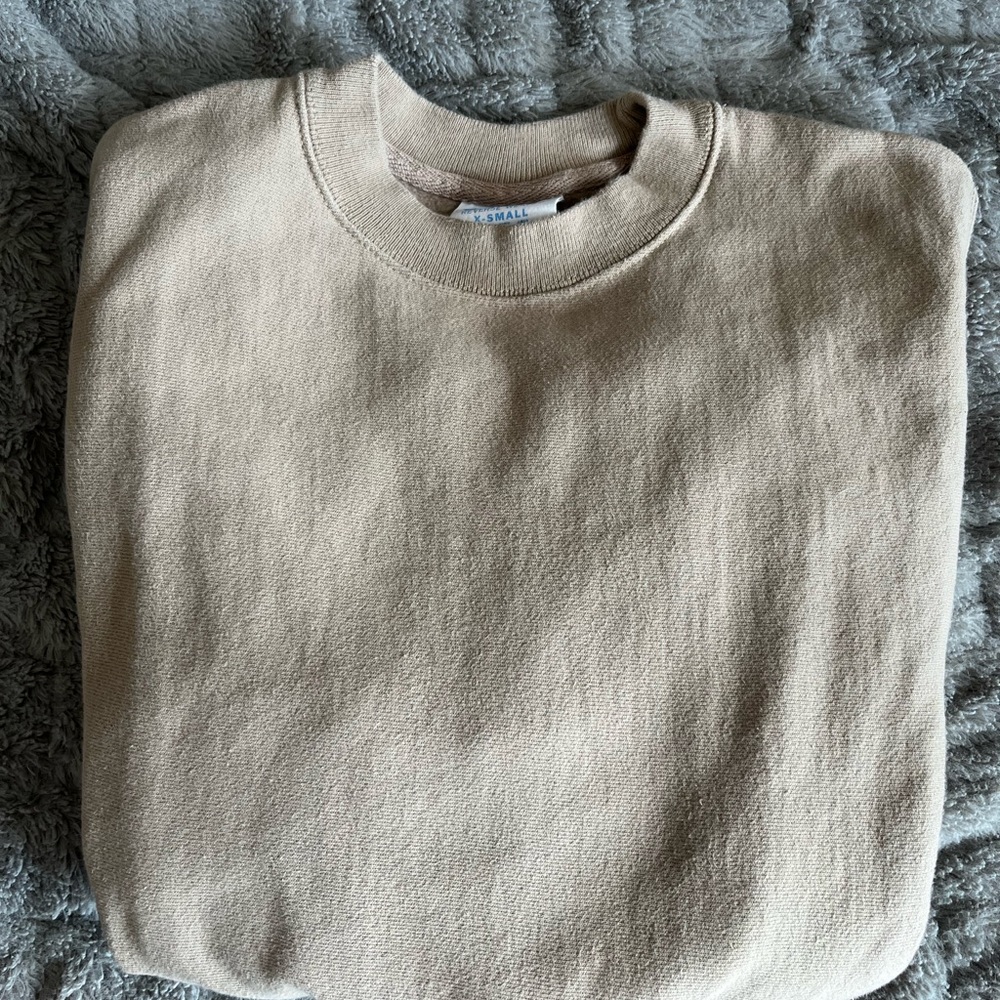 Champion Tan Crew Neck Sweater